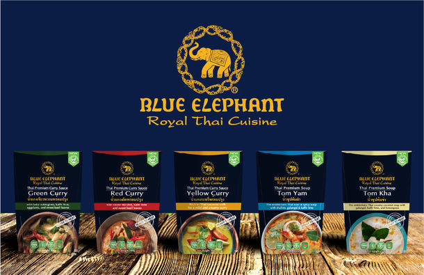 水を加えて温めるだけ、5分で本格タイ料理！ BLUE ELEPHANT(ブルーエレファント)から 「すぐ食べられるカレー＆スープ」が発売！