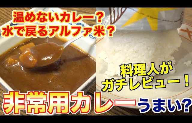 ホルモンしま田 【食レポ】温めなくても食べられる非常用カレーってどんな味なのか？食べ比べてみた