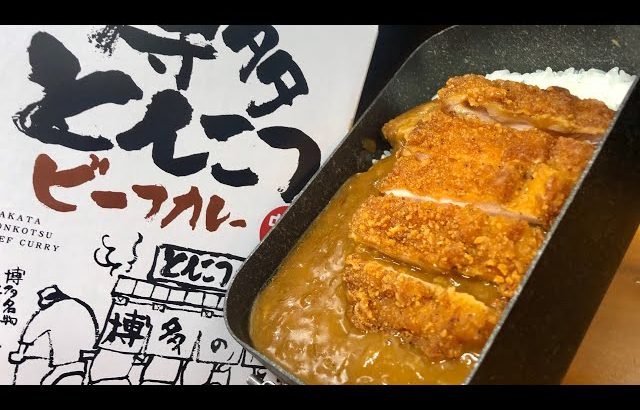 【リロ氏のひとり遊びちゃんねる】博多とんこつビーフチキンカレーをハイボールではキメれなかっただけの動画