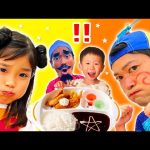【Kota Mino Channel こたみのチャンネル】 みのちゃんとパパくんがケンカしてカレーでクッキング対決！野菜をたくさん食べよう！100時間カレーコラボ　食育